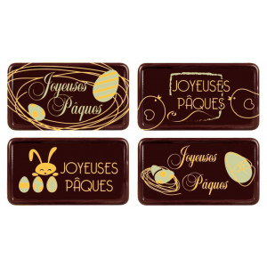 Plaque Chocolat Joyeuses Pâques x64 Florensuc Plaque Chocolat Joyeuses Pâques x64 Florensuc