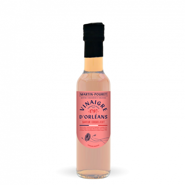 Vinaigre d'Orléans de Vin Blanc Coquelicot 25cl Martin Pouret