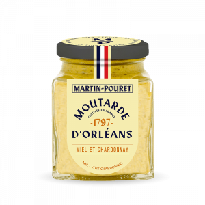 Moutarde d'Orléans Miel et Chardonnay 95g Martin Pouret Moutarde d'Orléans Miel et Chardonnay 95g Martin Pouret