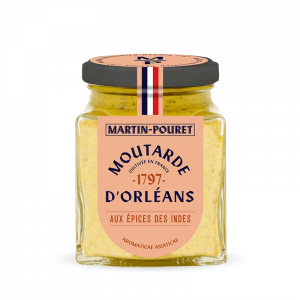 Moutarde d'Orléans aux Epices des Indes 95g Martin Pouret Moutarde d'Orléans aux Epices des Indes 95g Martin Pouret