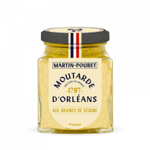 Moutarde d'Orléans aux Graines de Sésame 95g Martin Pouret Moutarde d'Orléans aux Graines de Sésame 95g Martin Pouret