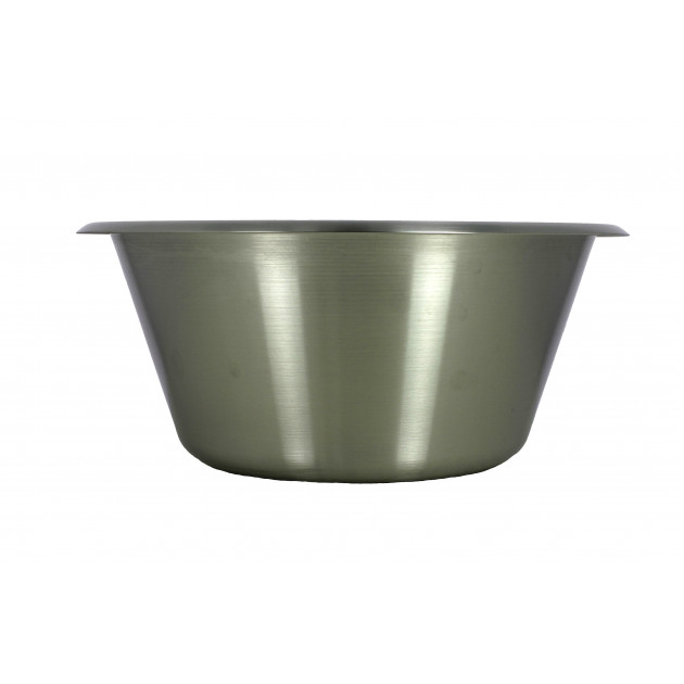 Bassine Pâtissière Ø 20 cm fond plat inox