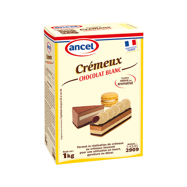 Crémeux Chocolat Blanc 1kg Ancel