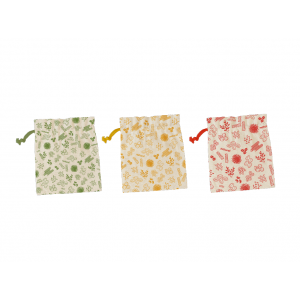 Sac à Vrac Coton Bio (x3) Pebbly Sac à Vrac Coton Bio (x3) Pebbly