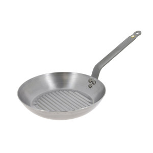Poêle Grill Ø 32 cm Minéral B Element de Buyer Poêle Grill Ø 32 cm Minéral B Element de Buyer