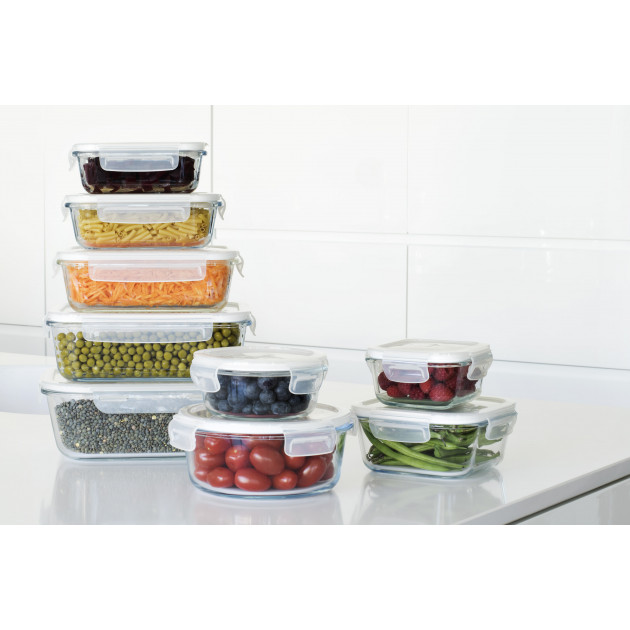 Gamme complète de boîtes hermétiques alimentaires Pebbly