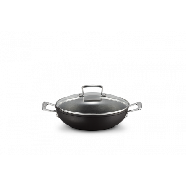 Sauteuse Provençale 24 cm Anti-Adhérente avec couvercle Les Forgées Le Creuset