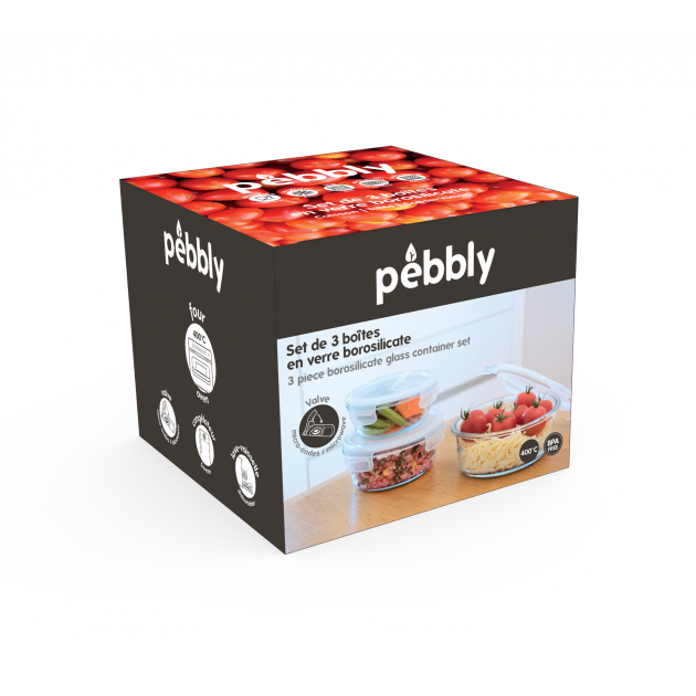 Pebbly - Les Boîtes de conservation