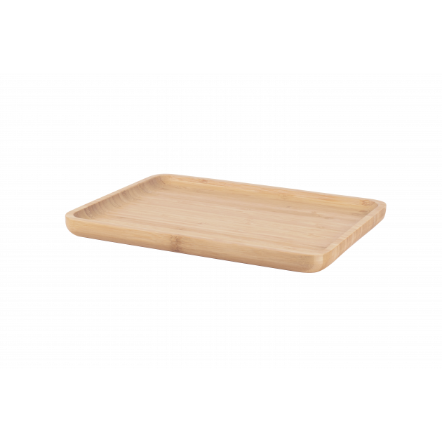 FIN DE SERIE Plateau de Service en Bambou 28 x 20 cm Pebbly