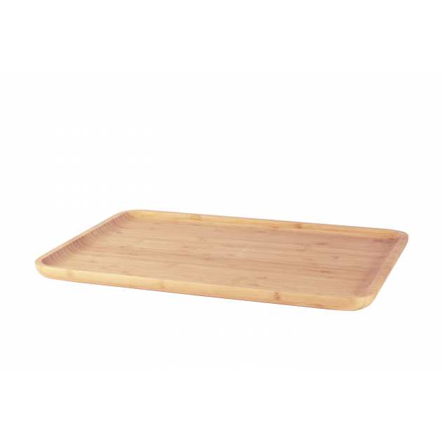 FIN DE SERIE Plateau de Service en Bambou 42 x 30 cm Pebbly