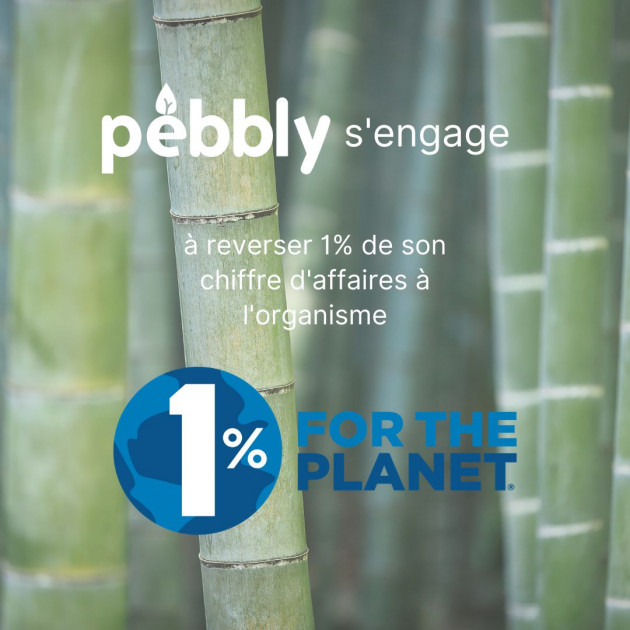 Pebbly - Pince à Toast vert sauge en Bambou Naturel - 24 cm