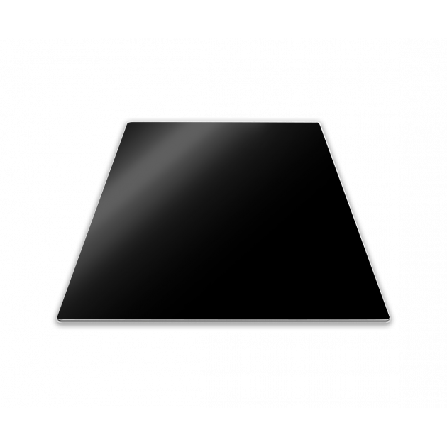 Protection Plaque de Cuisson en Verre 50 x 28 cm Noir Pebbly