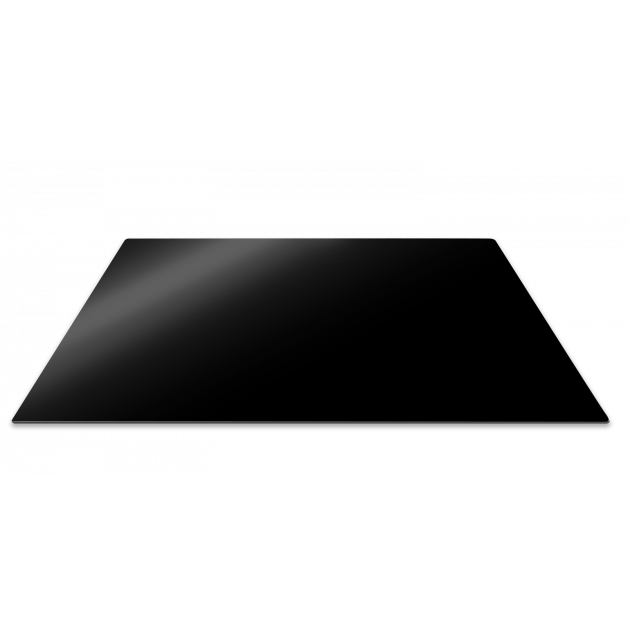 Protection Plaque de Cuisson en Verre 57 x 50 cm Noir Pebbly