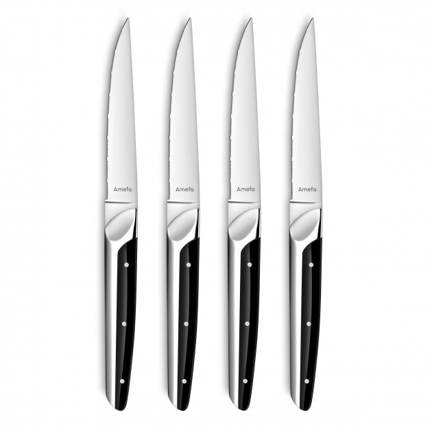 Coffret 4 Couteaux Steak Emperor 23,2 cm Amefa - , Achat,  Vente