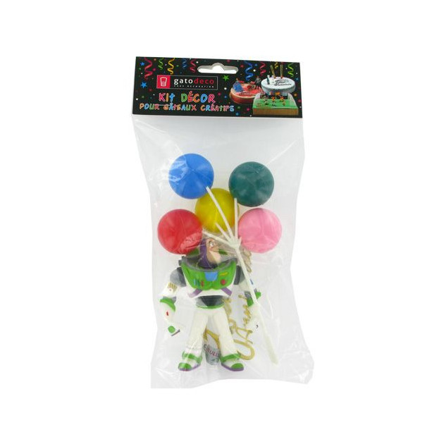 Decorations du Kit Decor Gateau Buzz l'eclair