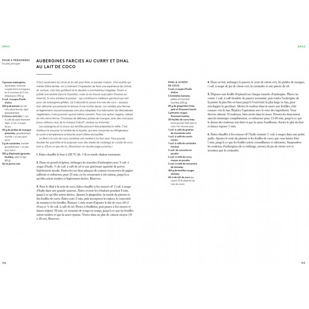 Livre cuisine Hachette : recette aubergine farcies