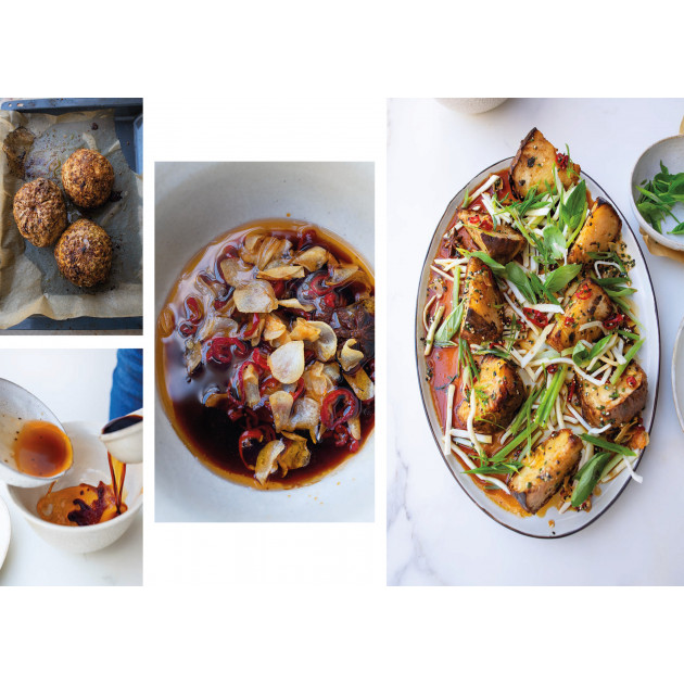 Livre recette Hachette : illustrations de la cuisine de Yotam Ottolenghi