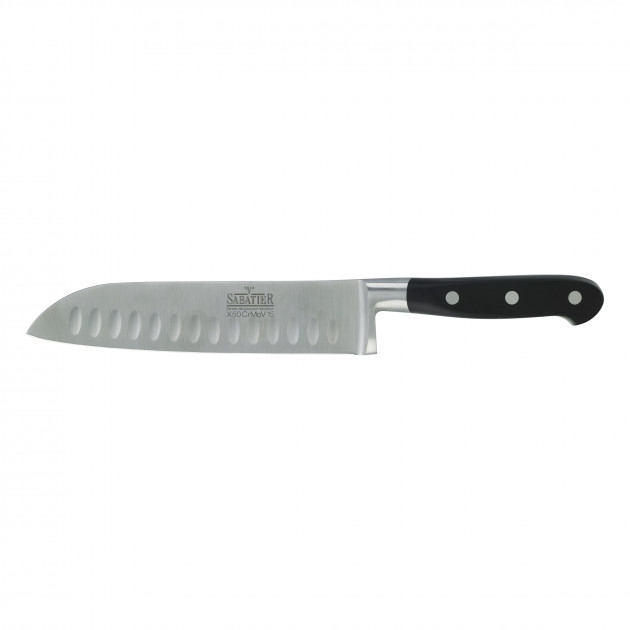 Couteau Santoku Alvéolé 17,5 cm V Sabatier Richardson