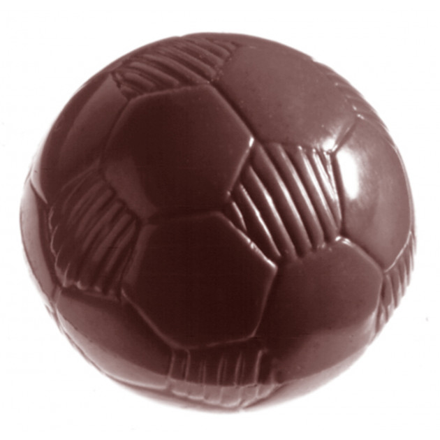 Moule Chocolat Ballon de Foot Ø 2,6 cm x H 1,3 cm (x32) Chocolate World