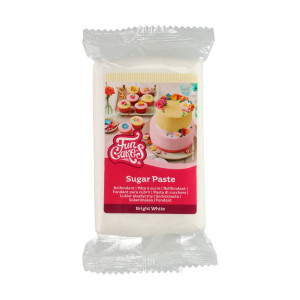 Pâte à sucre Blanche 250g Funcakes Pâte à sucre Blanche 250g Funcakes