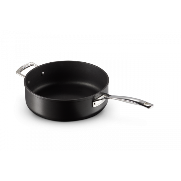 Les Forgées Le Creuset : sauteuse induction 28 cm avec poignée d'assistance