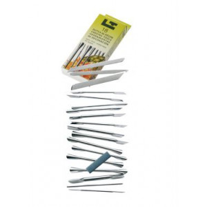 FIN DE SERIE Trousse 18 outils + pierre à affuter Tellier