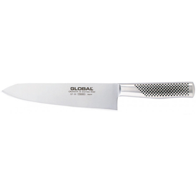 Couteau du Chef 21 cm Global - Lame Forgée Trempée