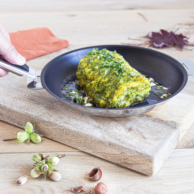 Cristel - poêle à frire en inox Cristel - poêle à frire en inox