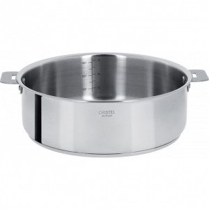 Sauteuse Casteline Ø 24 cm Manche Amovible Inox Cristel Sauteuse Casteline Ø 24 cm Manche Amovible Inox Cristel