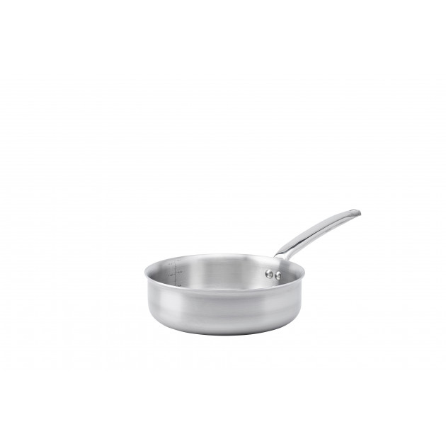 Sauteuse Droite Inox Ø 24 cm Alchimy De Buyer 