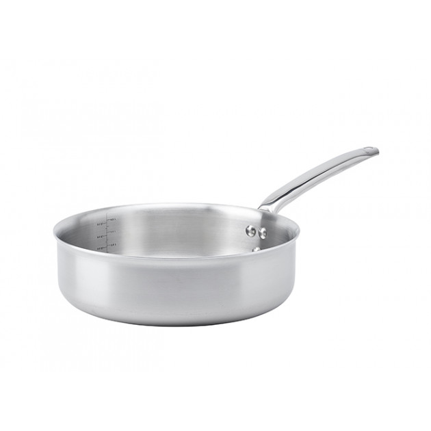 Sauteuse Droite Inox Ø 28 cm Alchimy De Buyer