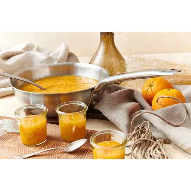 Sauteuse Inox Cuisine 24 cm