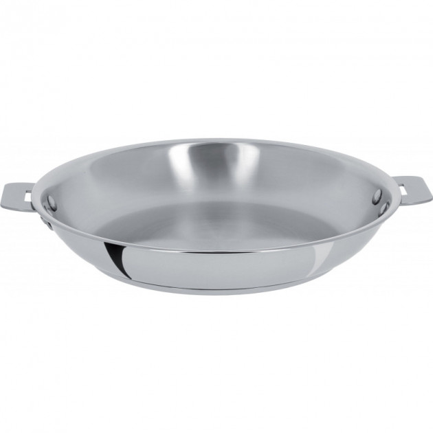 Poele Casteline Ã˜ 22 cm Manche Amovible Inox Cristel