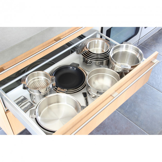 Rangement compact avec la Collection Casteline de chez Cristel Rangement compact avec la Collection Casteline de chez Cristel