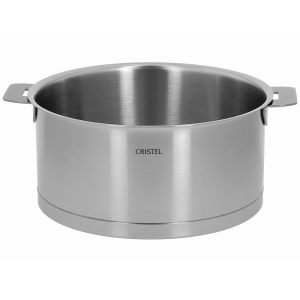 FIN DE SERIE Faitout Ø 26 cm Strate Amovible Inox Cristel FIN DE SERIE Faitout Ø 26 cm Strate Amovible Inox Cristel