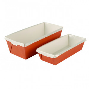 Moule à Cake en Carton 16,5 x 6,5 cm Optima (x30) Moule à Cake en Carton 16,5 x 6,5 cm Optima (x30)
