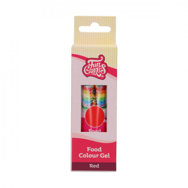 Colorant gel alimentaire Rouge FunCakes 30 g