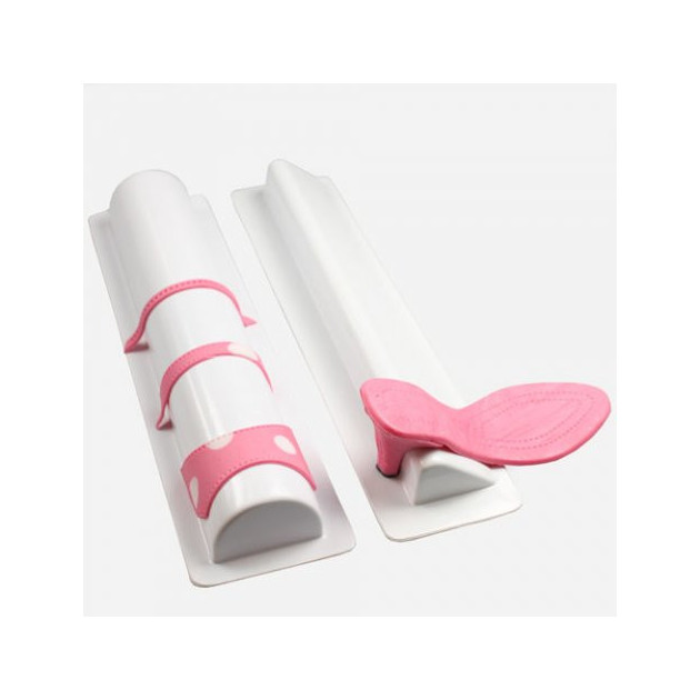 2 supports incurves pour pate a sucre