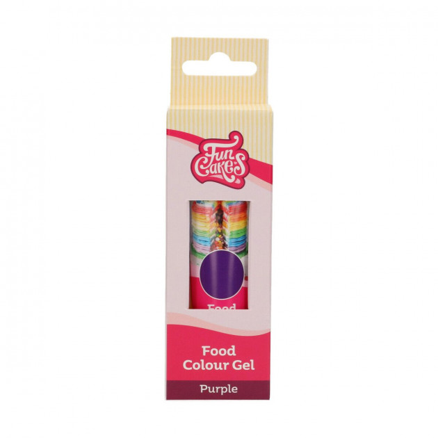 Tube de gel alimentaire FunColours - Packaging FunCakes Tube de gel alimentaire FunColours - Packaging FunCakes