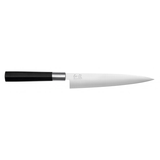Couteau à Jambon 18 cm Wasabi Black Kai