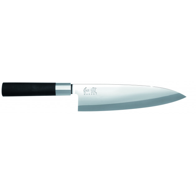 Couteau Deba 21 cm Wasabi Black Kai