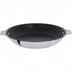 Poêle Casteline Ø 26 cm Manche Amovible Anti-Adhésive Inox Cristel Poêle Casteline Ø 26 cm Manche Amovible Anti-Adhésive Inox Cristel