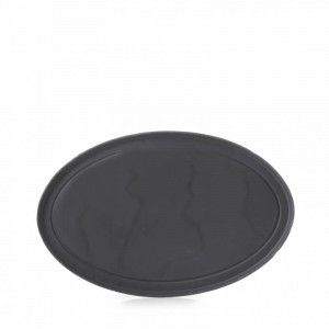 Assiette Ovale Ardoise 35 cm Basalt Revol Assiette Ovale Ardoise 35 cm Basalt Revol