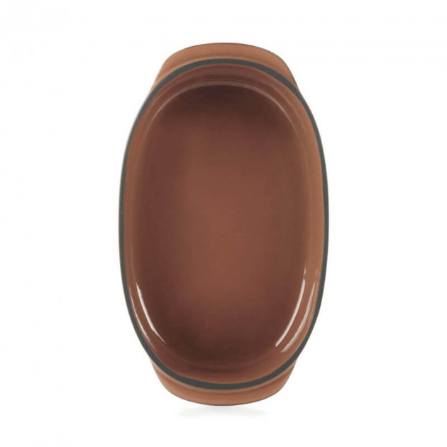 Plat de cuisson couleur cannelle