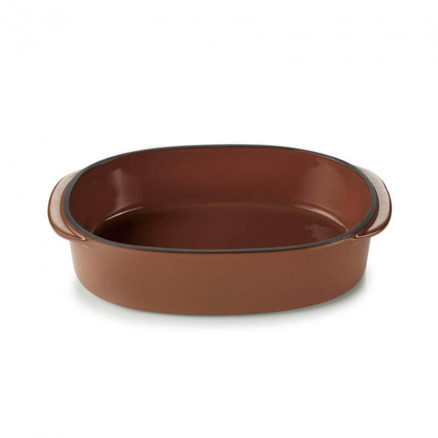 Plat Oblong Cannelle 19 x 13 cm Caractère Culinaire Revol