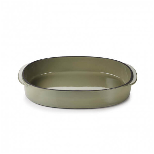 Plat Oblong Cardamome 34 x 25 cm Caractère Culinaire Revol