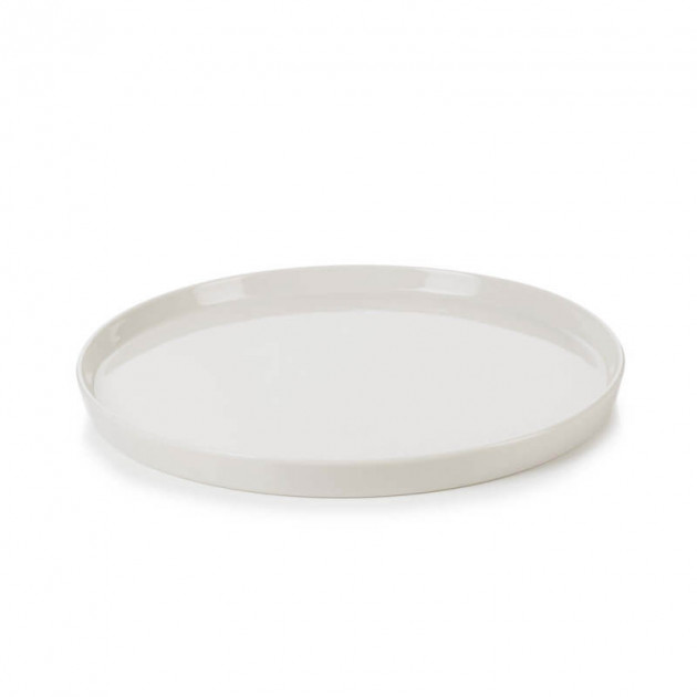 Assiette Plate Porcelaine Ivoire 22 cm Adélie Revol