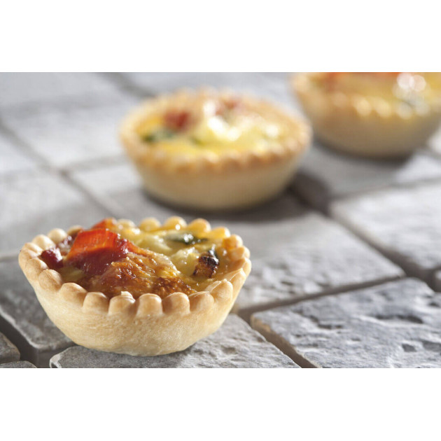 Moule Silicone 60 Tartelettes 4,5 cm x H 1 cm Flexipan