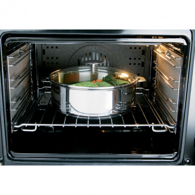 Poêle Casteline Ø 30 cm Manche Amovible AntiAdhésive Inox Cristel achat