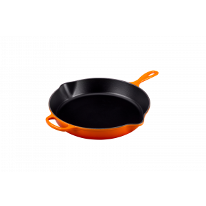 Skillet Rond Profond 26cm en Fonte Volcanique Le Creuset Skillet Rond Profond 26cm en Fonte Volcanique Le Creuset